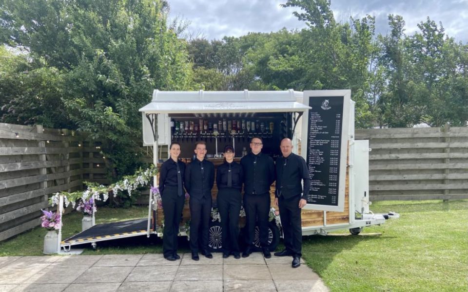 The Horses Tipple horse box bar staff