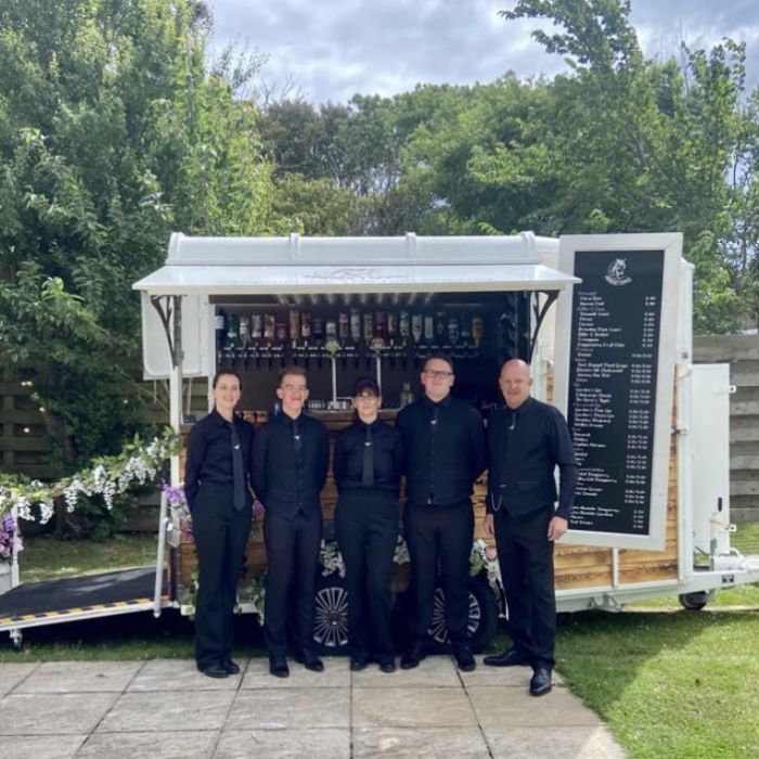 The Horses Tipple horse box bar staff